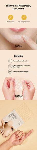 COSRX Master Patch Basic 36pcs K - beauty Canada
