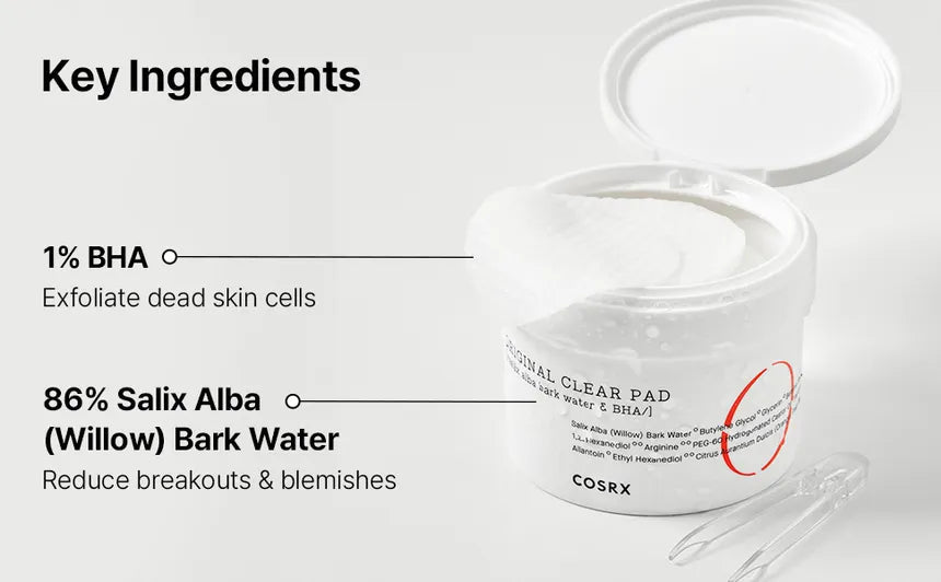 COSRX One Step Original Clear Pad 70pcs / 135ml Lakinza K-beauty