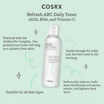 COSRX Refresh AHA BHA Vitamin C Booster Toner 150ml Lakinza K-beauty