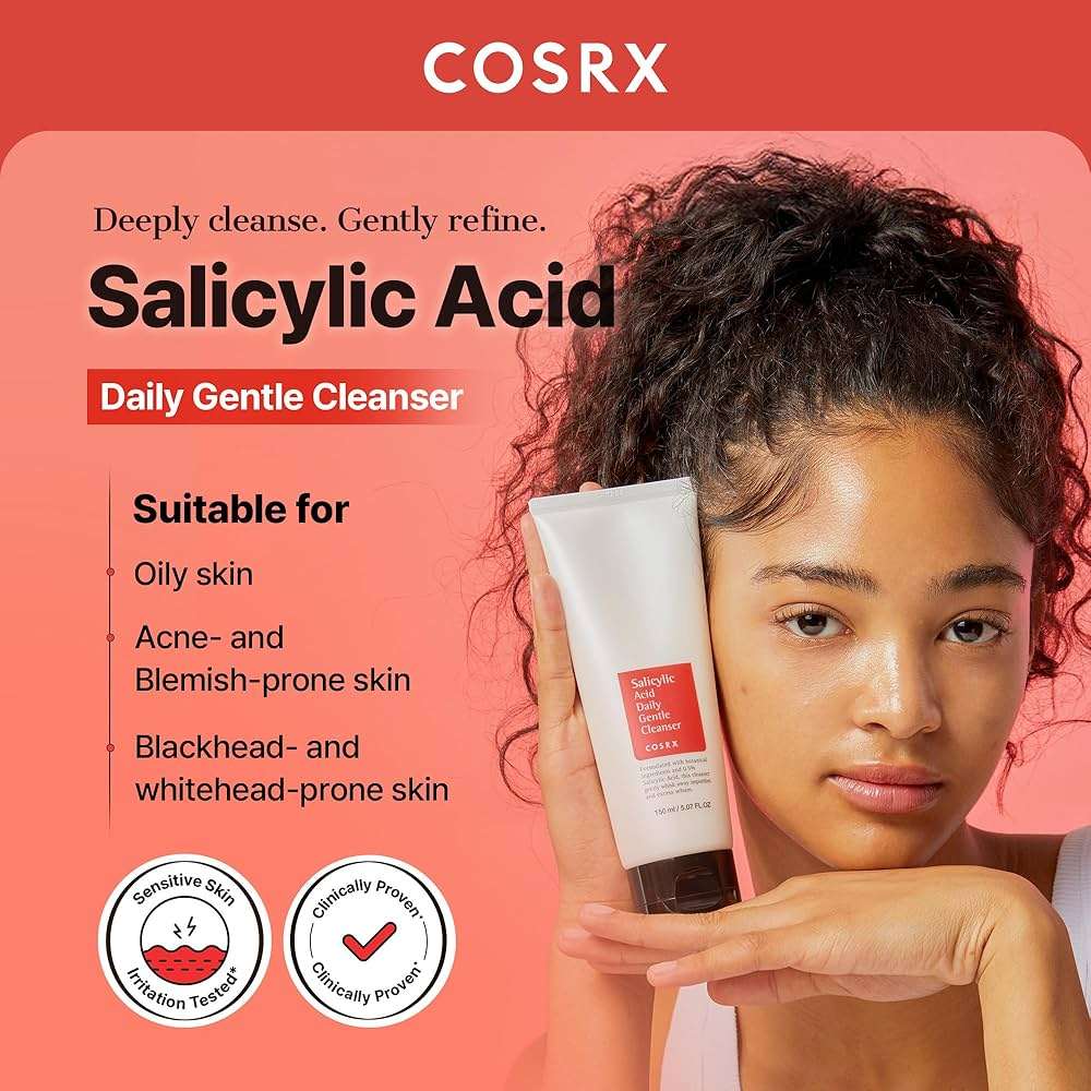 COSRX Salicylic Acid Daily Gentle Cleanser 150ml Lakinza K-beauty