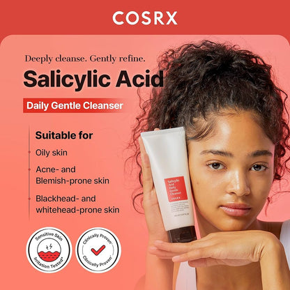 COSRX Salicylic Acid Daily Gentle Cleanser 150ml | Lakinza K - beauty Canada