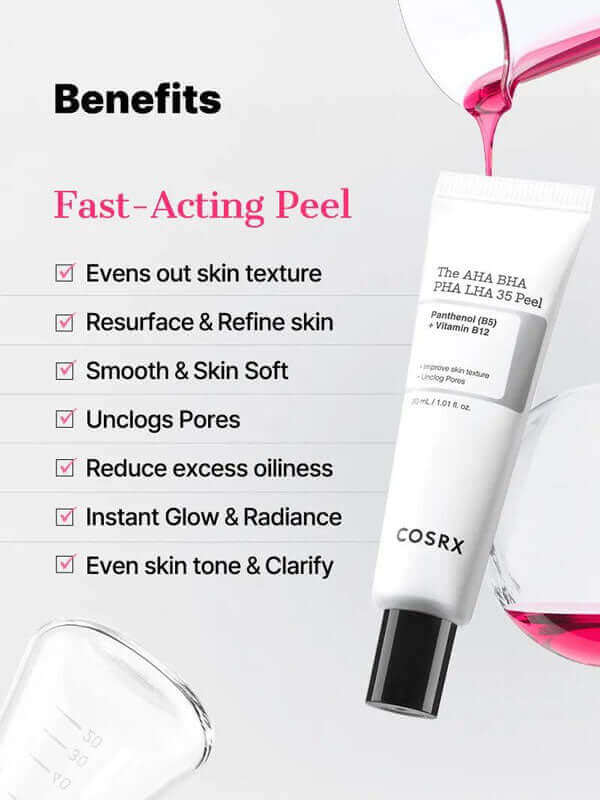 COSRX The AHA BHA PHA LHA 35 Peel 30ml K - beauty Canada