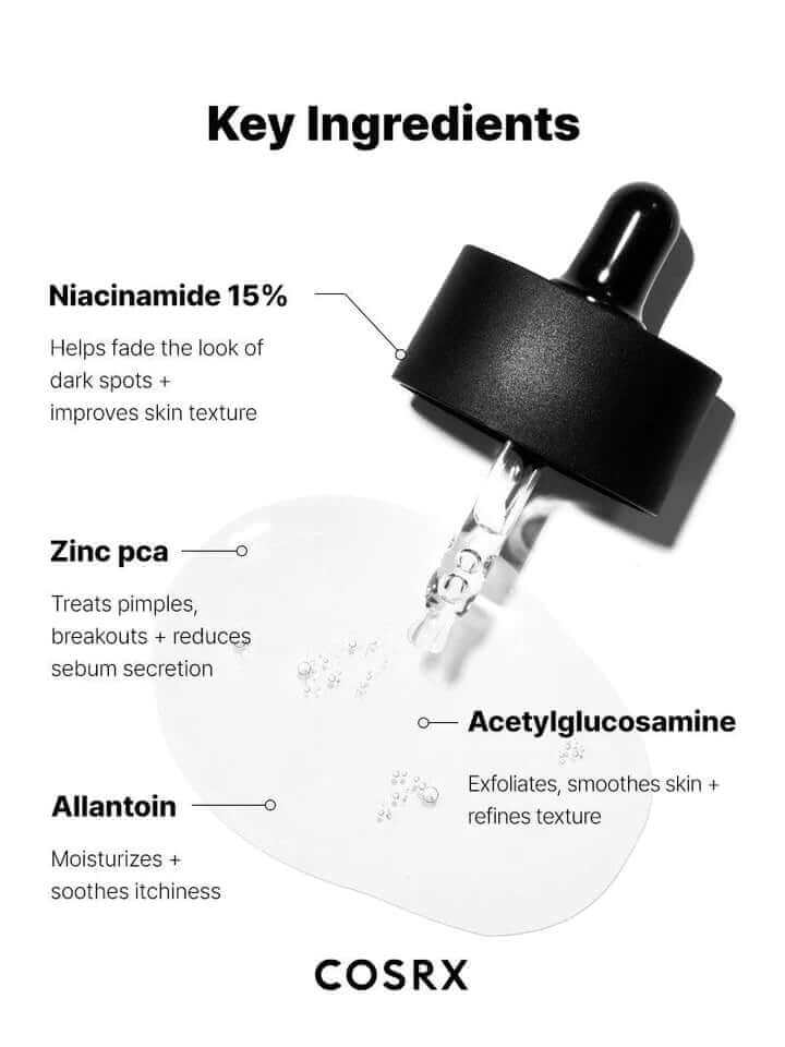 COSRX The Niacinamide 15 Serum 20g K - beauty Canada