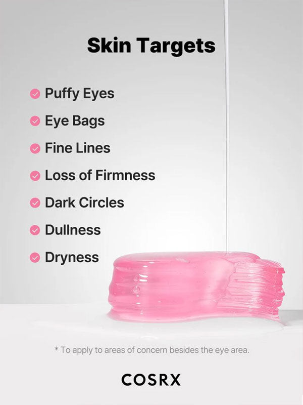 COSRX The Peptide Collagen Hydrogel Eye Patch 60pcs Lakinza K-beauty