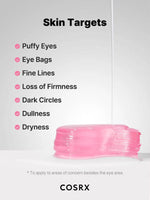 COSRX The Peptide Collagen Hydrogel Eye Patch 60pcs Lakinza K-beauty
