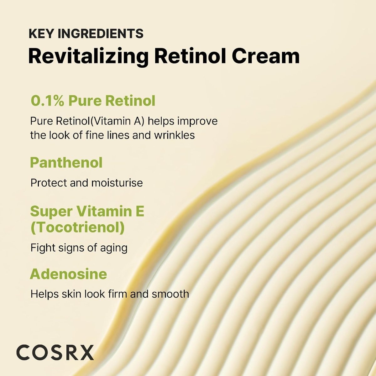 COSRX The Retinol 0.1 Cream 20ml Lakinza K-beauty