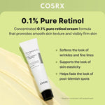 COSRX The Retinol 0.1 Cream 20ml Lakinza K-beauty