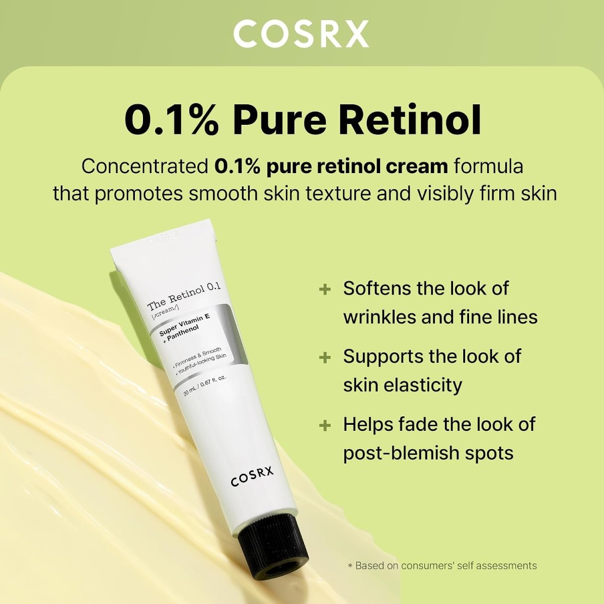 COSRX The Retinol 0.1 Cream 20ml Lakinza K-beauty