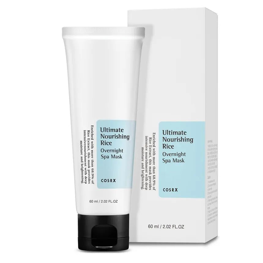 COSRX Ultimate Nourishing Rice Overnight Spa Mask 60ml Lakinza K-beauty
