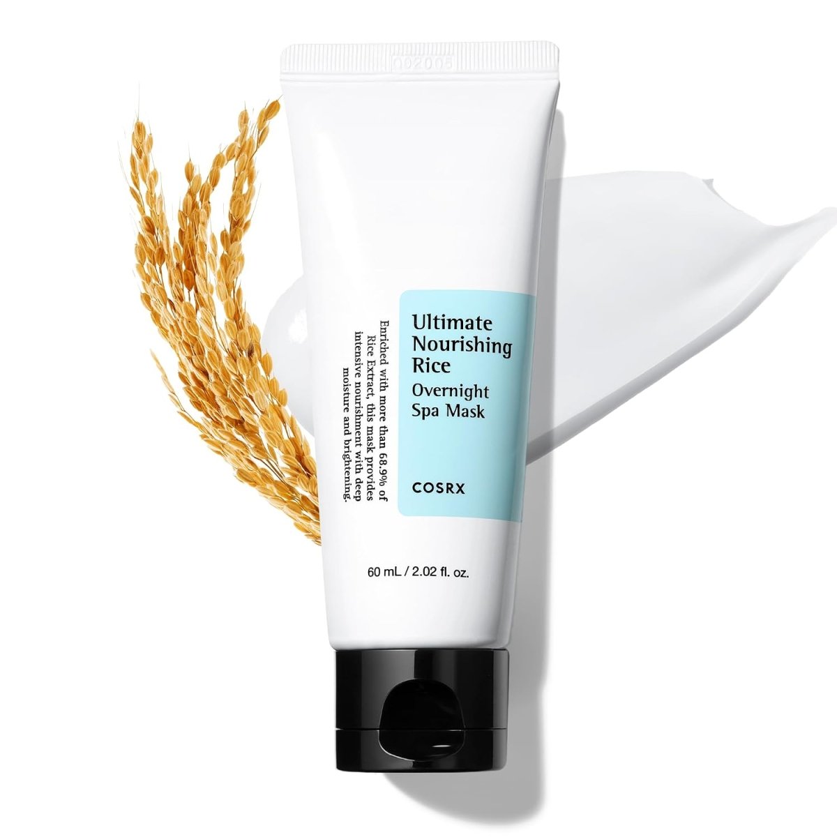 COSRX Ultimate Nourishing Rice Overnight Spa Mask 60ml Lakinza K-beauty