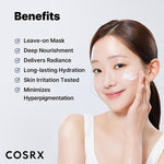 COSRX Ultimate Nourishing Rice Overnight Spa Mask 60ml Lakinza K-beauty