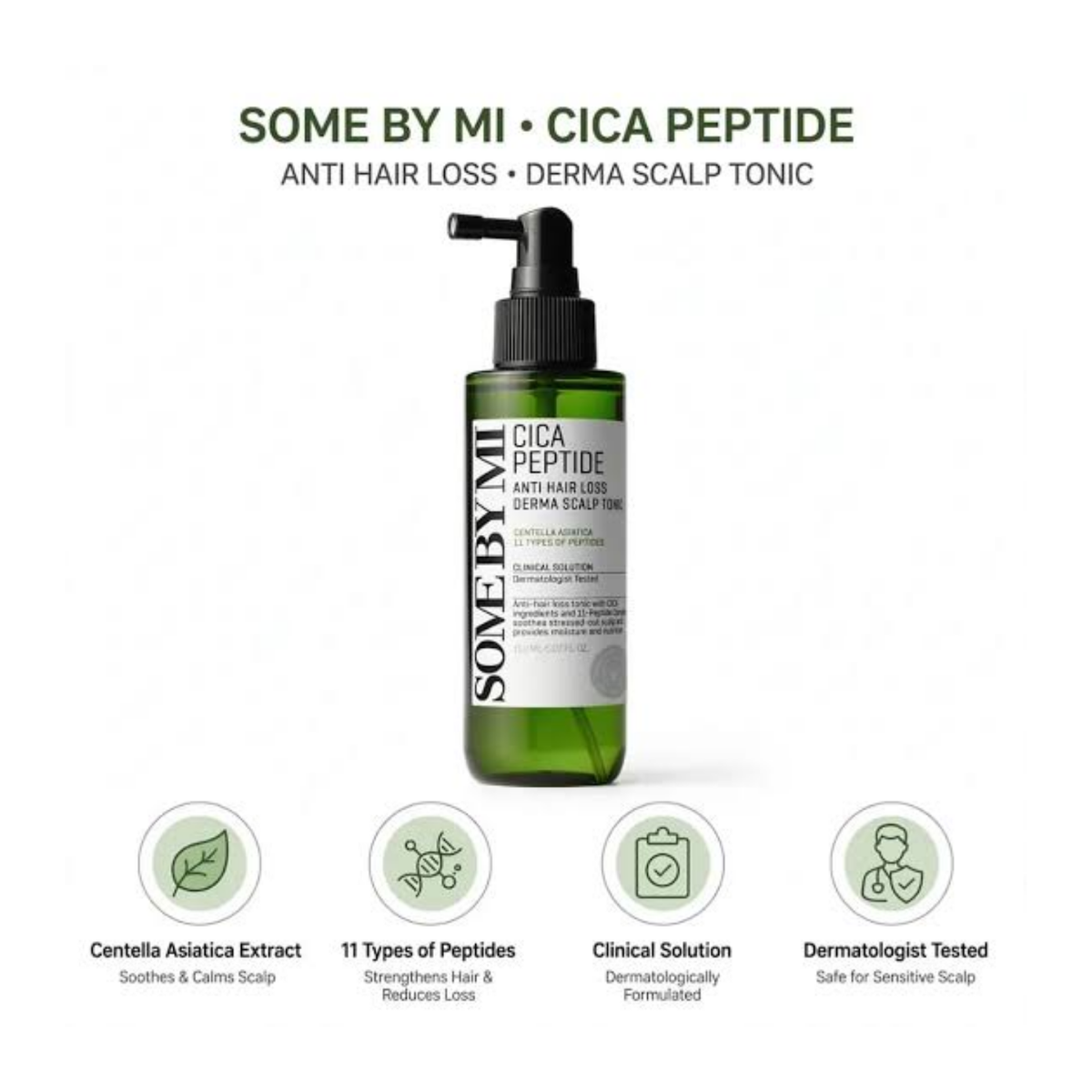 SOME BY MI Cica Peptide Derma Scalp Tonic 150ml-2