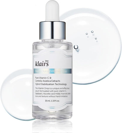 Dear, Klairs Freshly Juiced Vitamin Drop 35ml | Lakinza K - beauty Canada