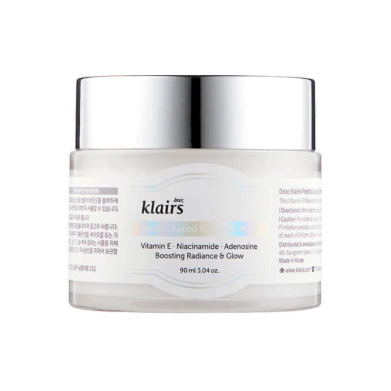 Dear, Klairs Freshly Juiced Vitamin E Mask Lakinza K-beauty