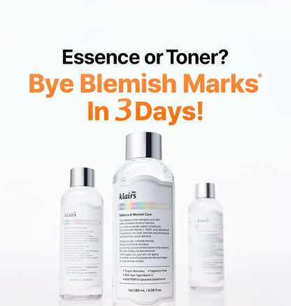 Dear, Klairs Freshly Juiced Vitamin Essence Toner 180ml | Lakinza K - beauty Canada