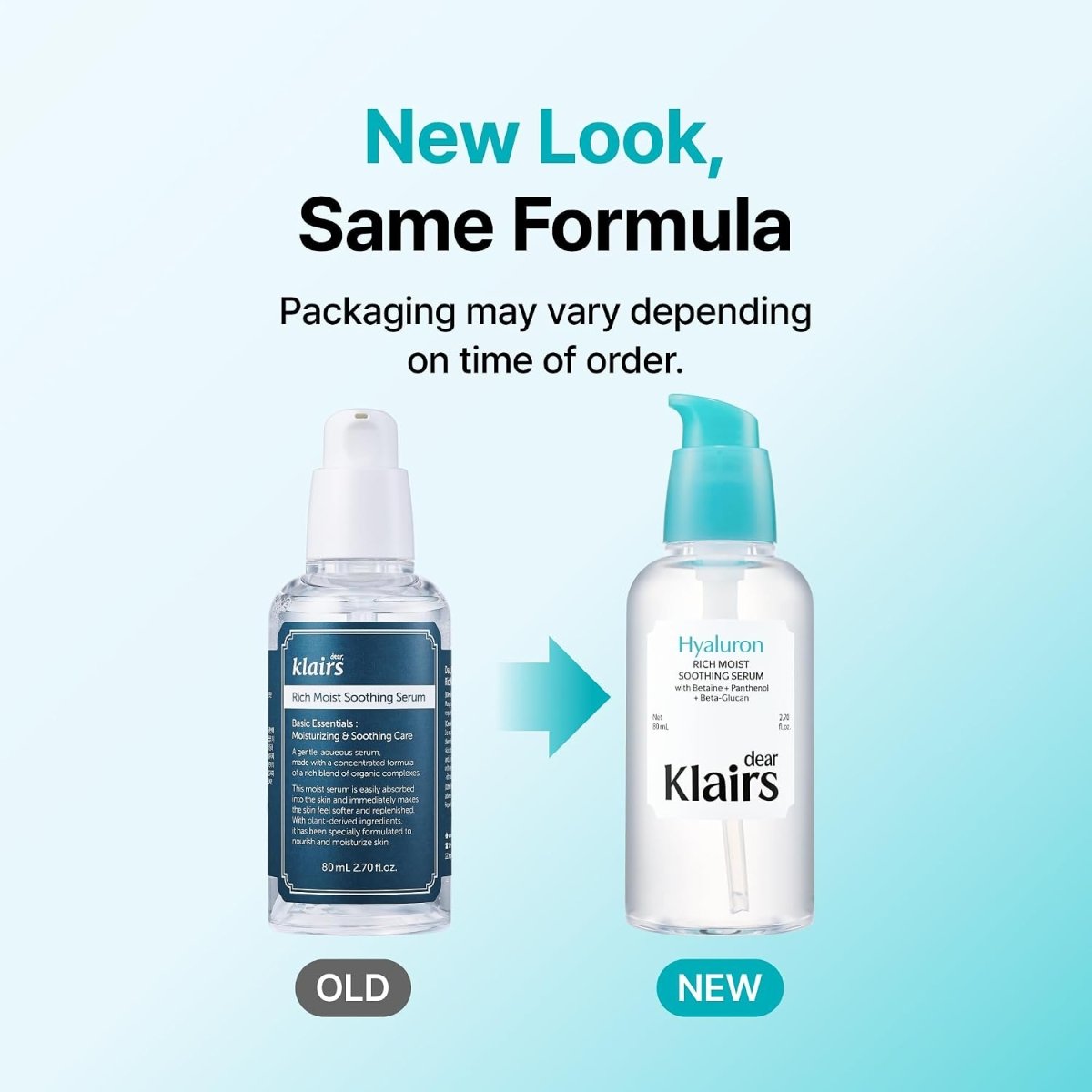 Dear, Klairs Rich Moist Soothing Serum 80ml Lakinza K-beauty