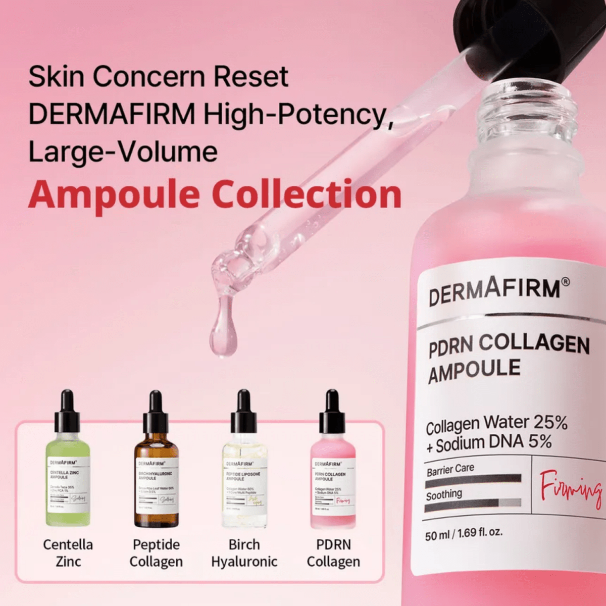 Dermafirm PDRN Collagen Ampoule 50ml Lakinza K-beauty