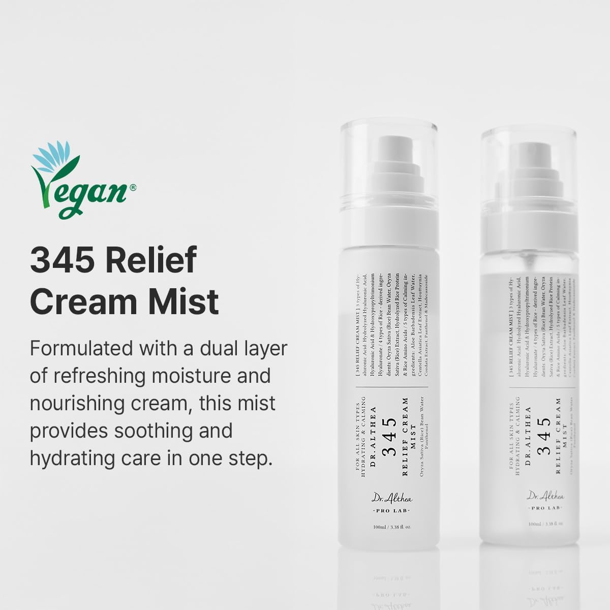 Dr.Althea 345 Cream Mist 100ml Lakinza K-beauty