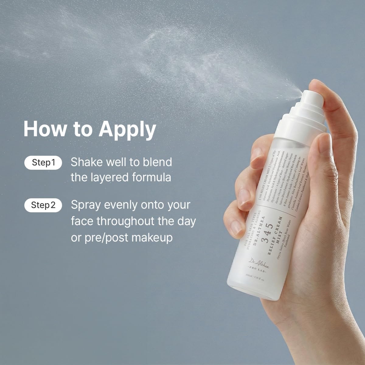Dr.Althea 345 Cream Mist 100ml Lakinza K-beauty