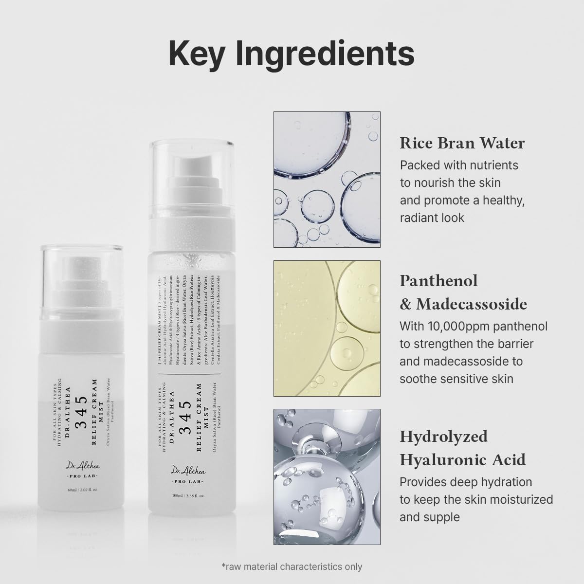 Dr.Althea 345 Cream Mist 100ml Lakinza K-beauty