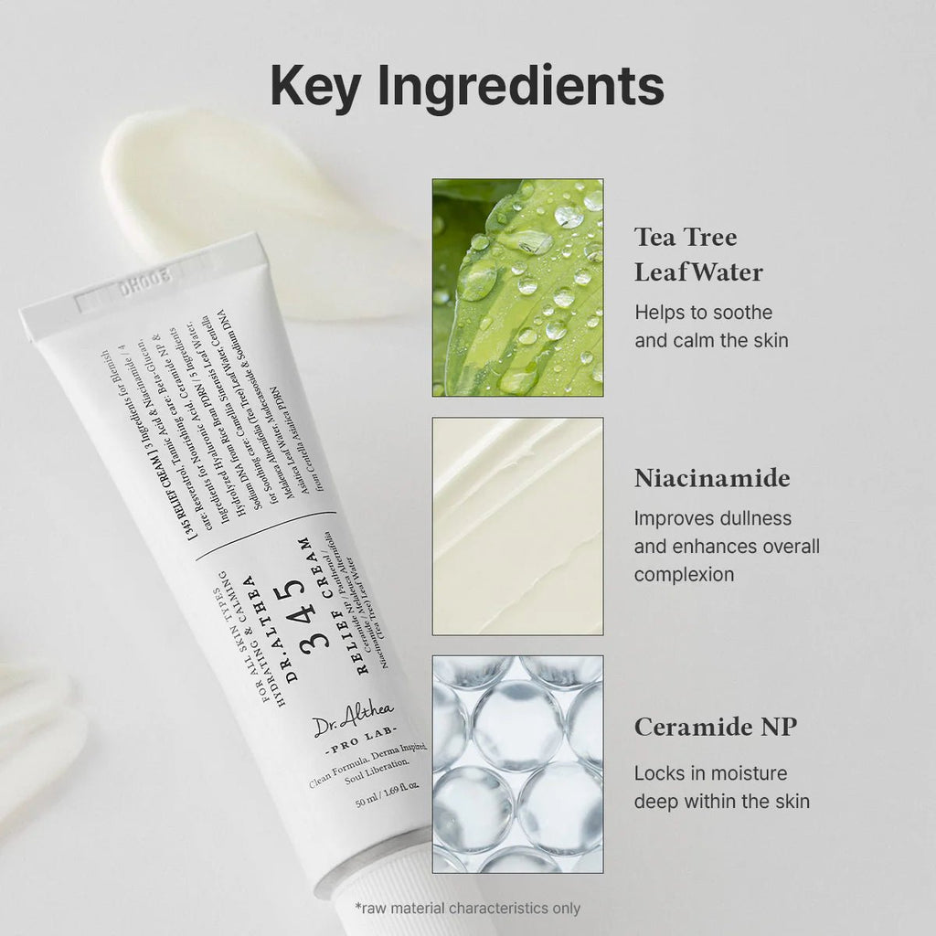Dr.Althea 345 Relief Cream 50ml | Lakinza K - beauty Canada