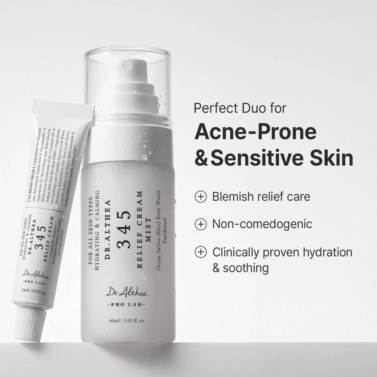 Dr.Althea 345 Relief Cream Glow Duo Lakinza K-beauty
