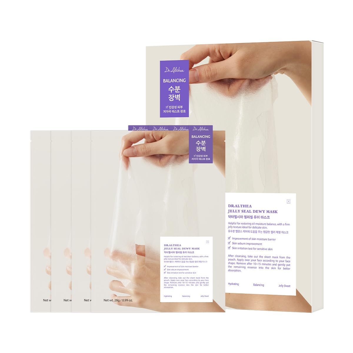 Dr.Althea Jelly Seal Repair Mask 28g Lakinza K-beauty