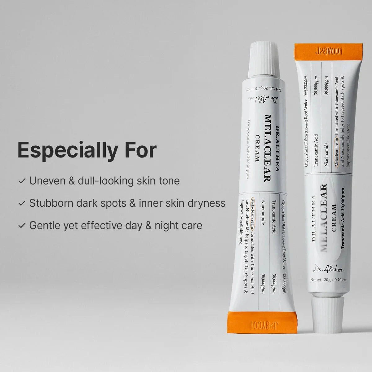 Dr.Althea Melaclear Cream 20g Lakinza K-beauty