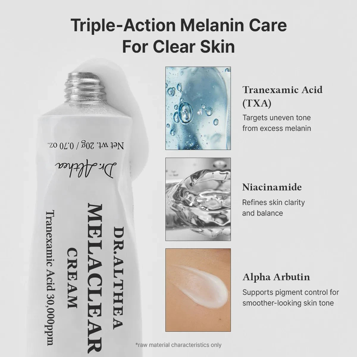 Dr.Althea Melaclear Cream 20g Lakinza K-beauty