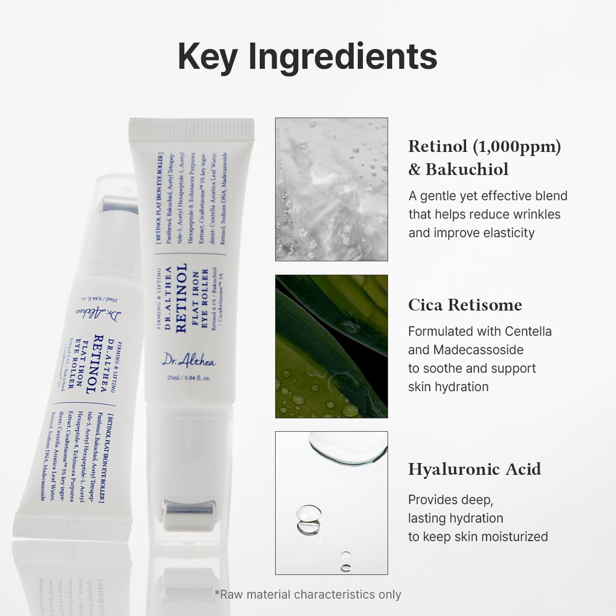 Dr.Althea Retinol Flat Iron Eye Roller 25ml | Lakinza K - beauty Canada