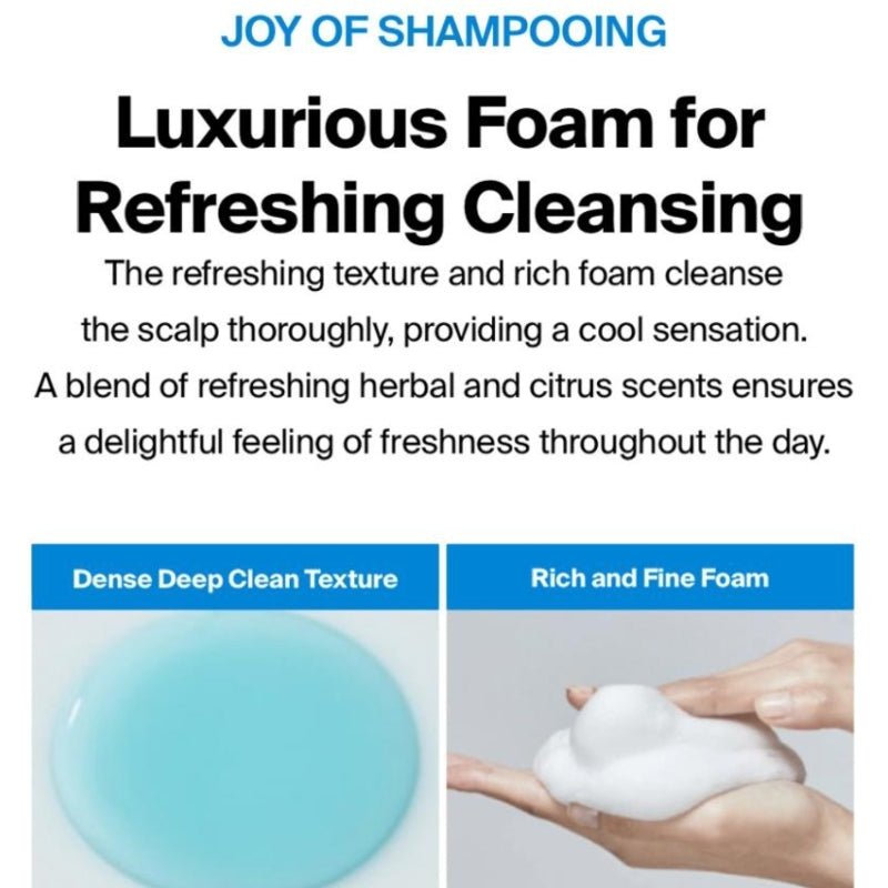 Dr.FORHAIR Folligen Deep Clean Cooling Shampoo 500ml | Lakinza K - beauty Canada