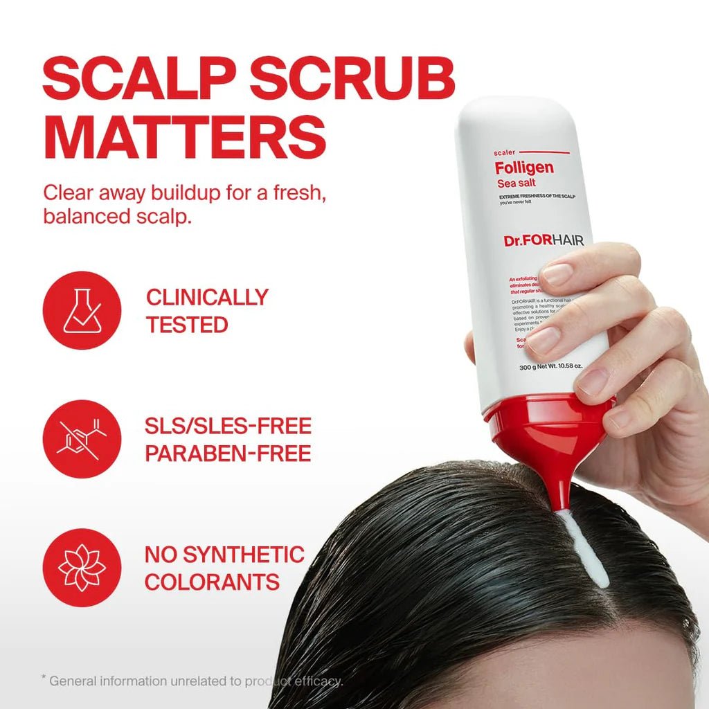 Dr.FORHAIR Folligen Sea Salt Scaler 300ml | Lakinza K - beauty Canada