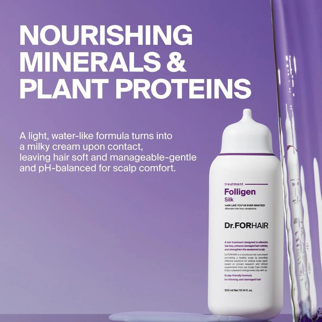 Dr.FORHAIR Folligen Silk Treatment 300ml | Lakinza K - beauty Canada