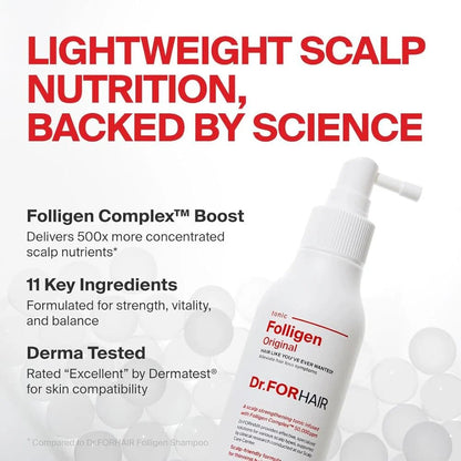 Dr.FORHAIR Folligen Tonic 120ml | Lakinza K - beauty Canada