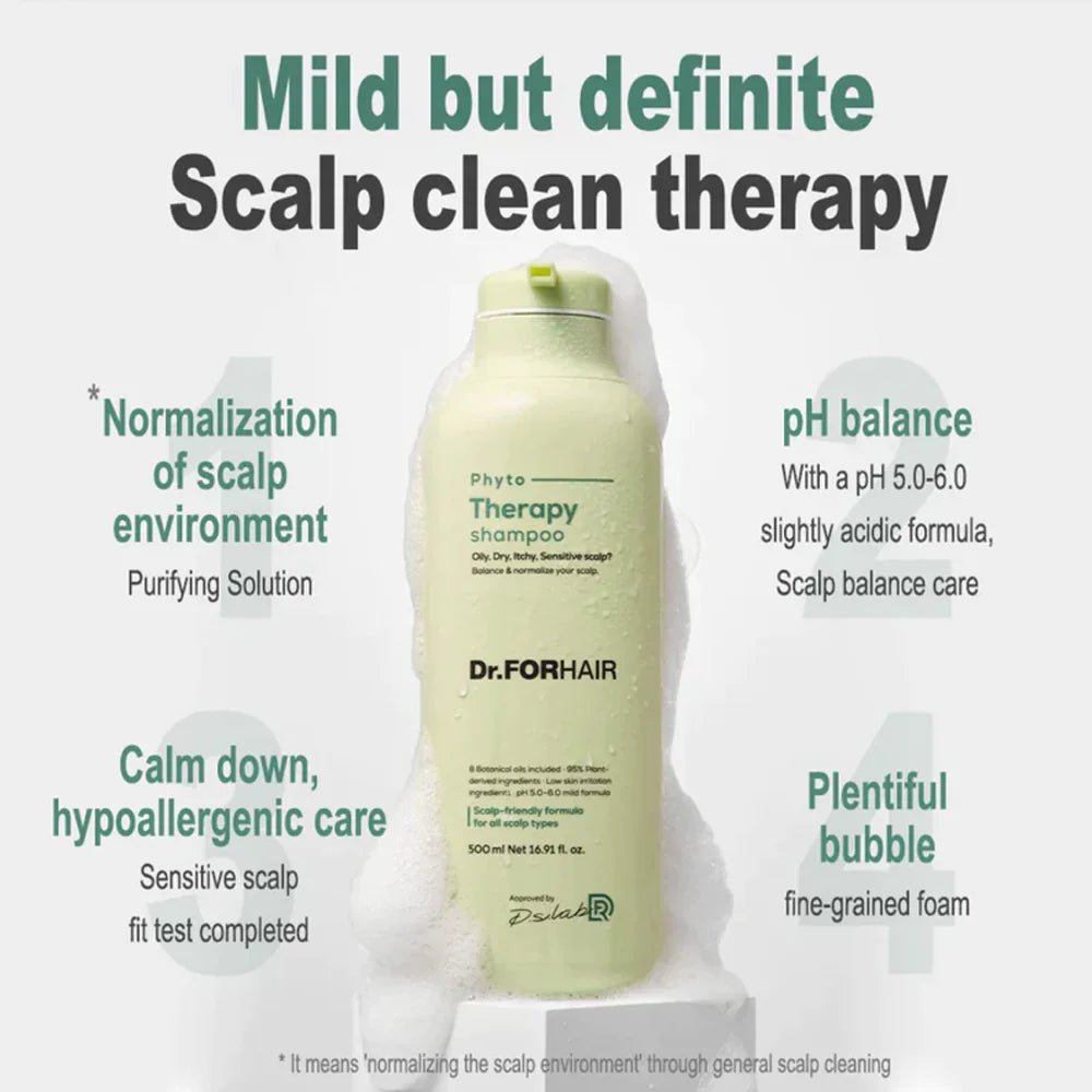 Dr.FORHAIR Phyto Therapy Shampoo 500ml Lakinza K-beauty