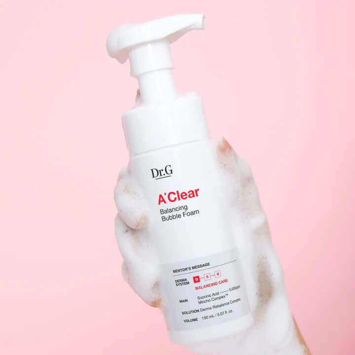 Dr.G A'Clear Balancing Bubble Foam 150ml Lakinza K-beauty