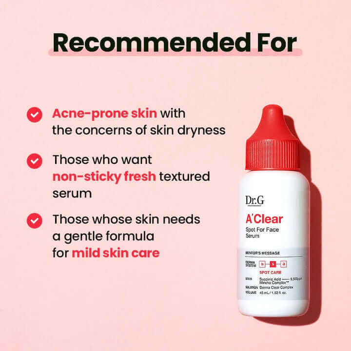 Dr.G A'Clear Spot For Face Serum 45ml Lakinza K-beauty