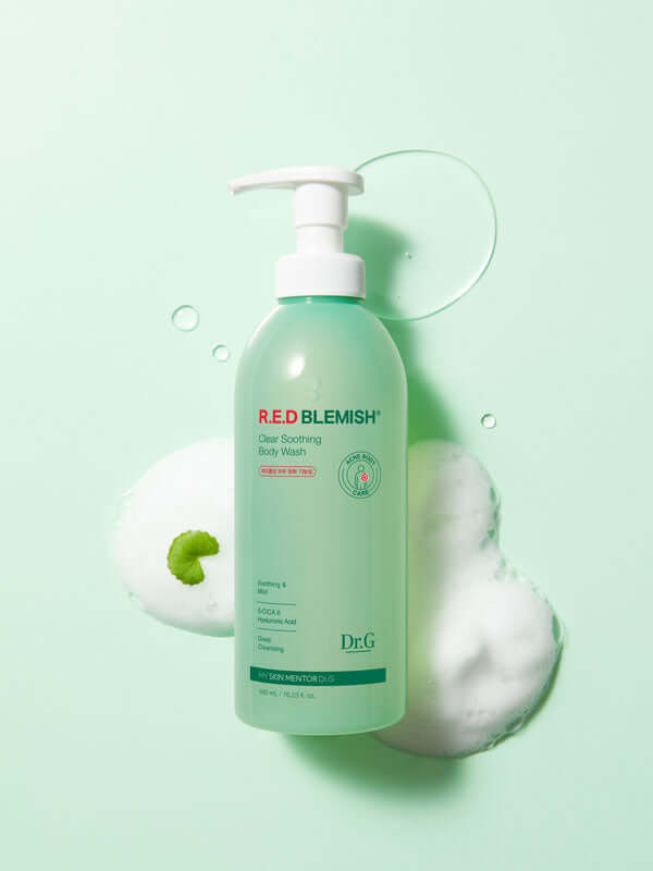 Dr.G R.E.D Blemish Clear Soothing Body Wash 480ml Lakinza K-beauty