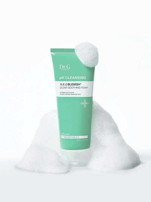 Dr.G R.E.D Blemish Clear Soothing Foam 150ml Lakinza K-beauty