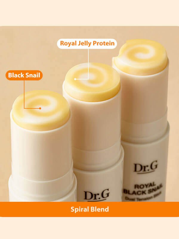 Dr.G Royal Black Snail Dual Tension Stick 11g Lakinza K-beauty
