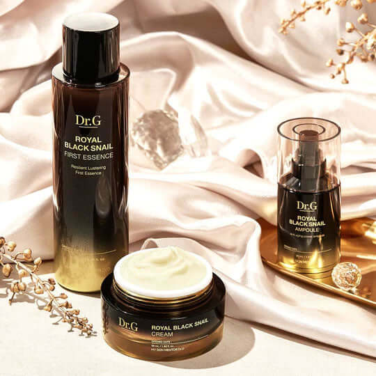 Dr.G Royal Black Snail Special Anti-aging Set Lakinza K-beauty