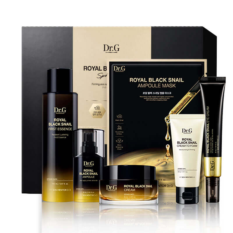 Dr.G Royal Black Snail Special Anti-aging Set Lakinza K-beauty
