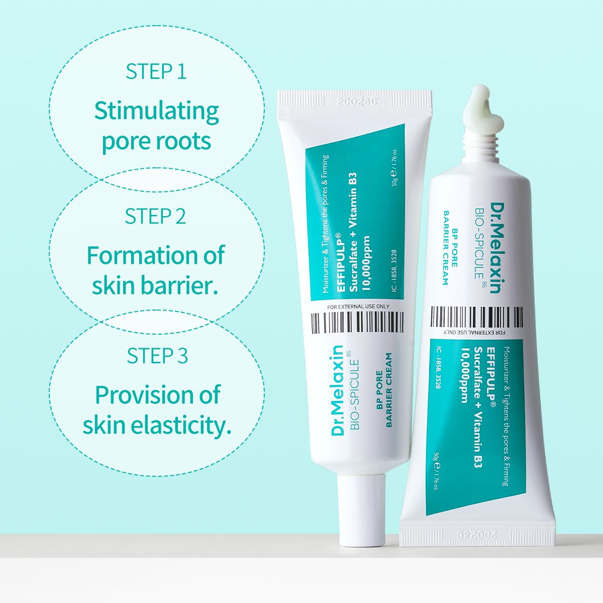 Dr.Melaxin Advanced Large Pores Tightening Skincare Routine Lakinza K-beauty