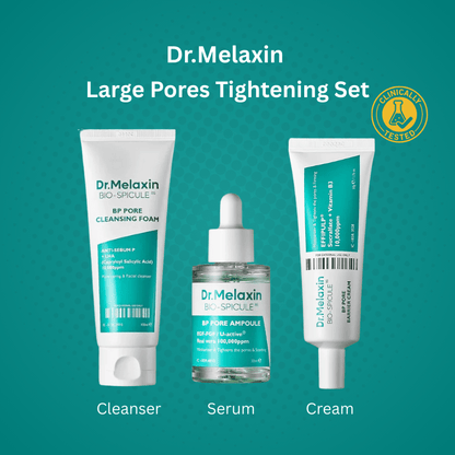 Dr.Melaxin Advanced Large Pores Tightening Skincare Routine | Lakinza K - beauty Canada