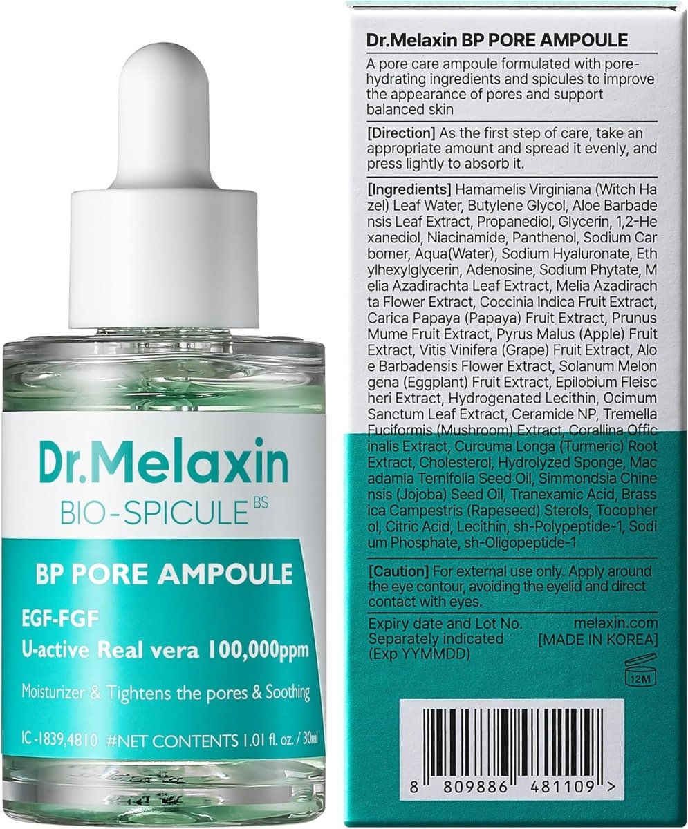 Dr.Melaxin BP Pore Ampoule 30ml | Lakinza K - beauty Canada