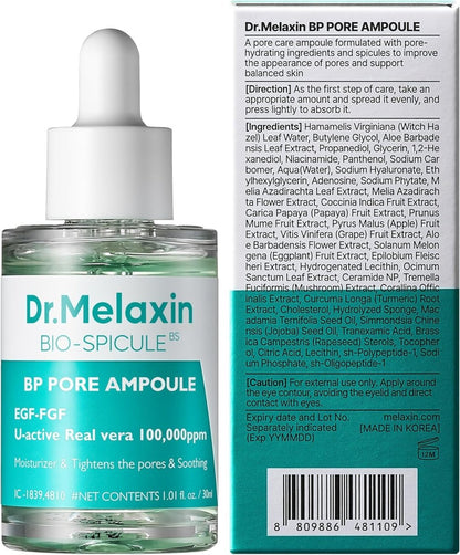 Dr.Melaxin BP Pore Ampoule 30ml | Lakinza K - beauty Canada