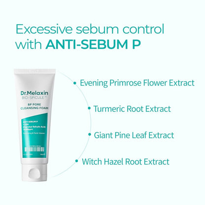 Dr.Melaxin BP Pore Core Cleansing Foam 100ml | Lakinza K - beauty Canada
