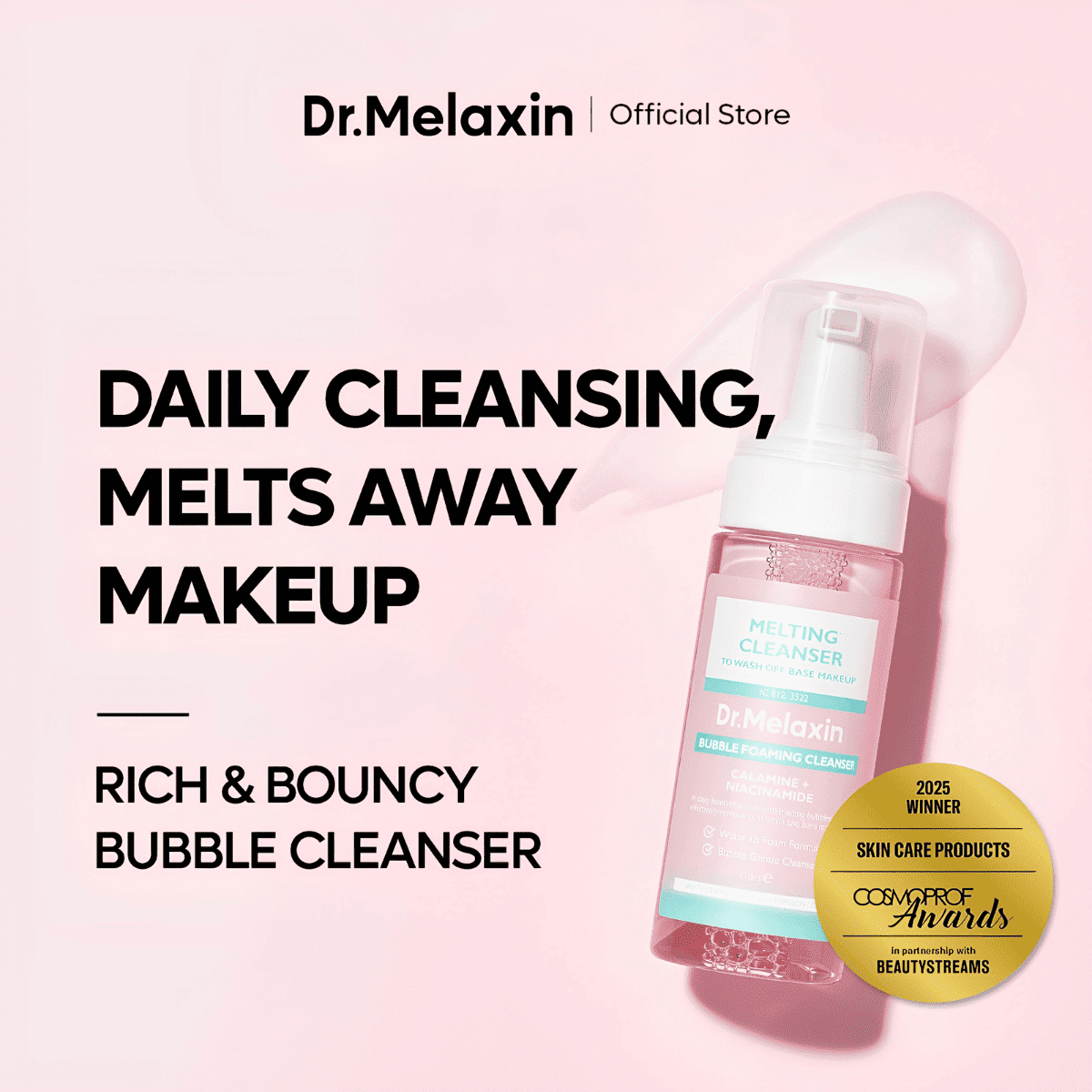 Dr.Melaxin Bubble Foaming Cleanser 150ml Lakinza K-beauty