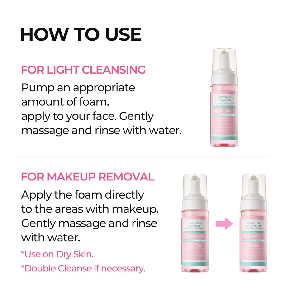 Dr.Melaxin Bubble Foaming Cleanser 150ml | Lakinza K - beauty Canada