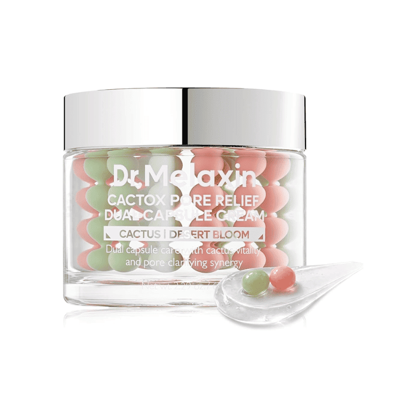 Dr.Melaxin Cactox Pore Relief Dual Capsule Cream 65g Lakinza K-beauty
